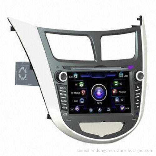ARM11 In-dash DVD Player with 65W x 4 High Power Output, Built-in GPS